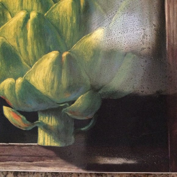 Jay Mercado certified international ceramic plate artichoke square 10" - Picture 6 of 8